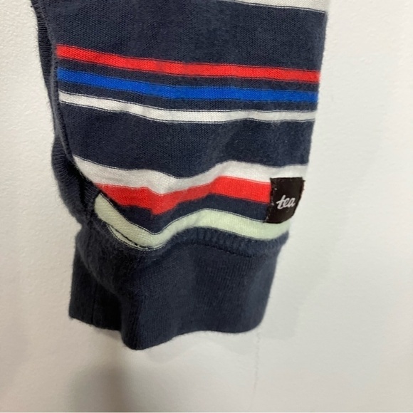 Tea collection stripped jumpsuit size 18-24 mo - Picture 3 of 5